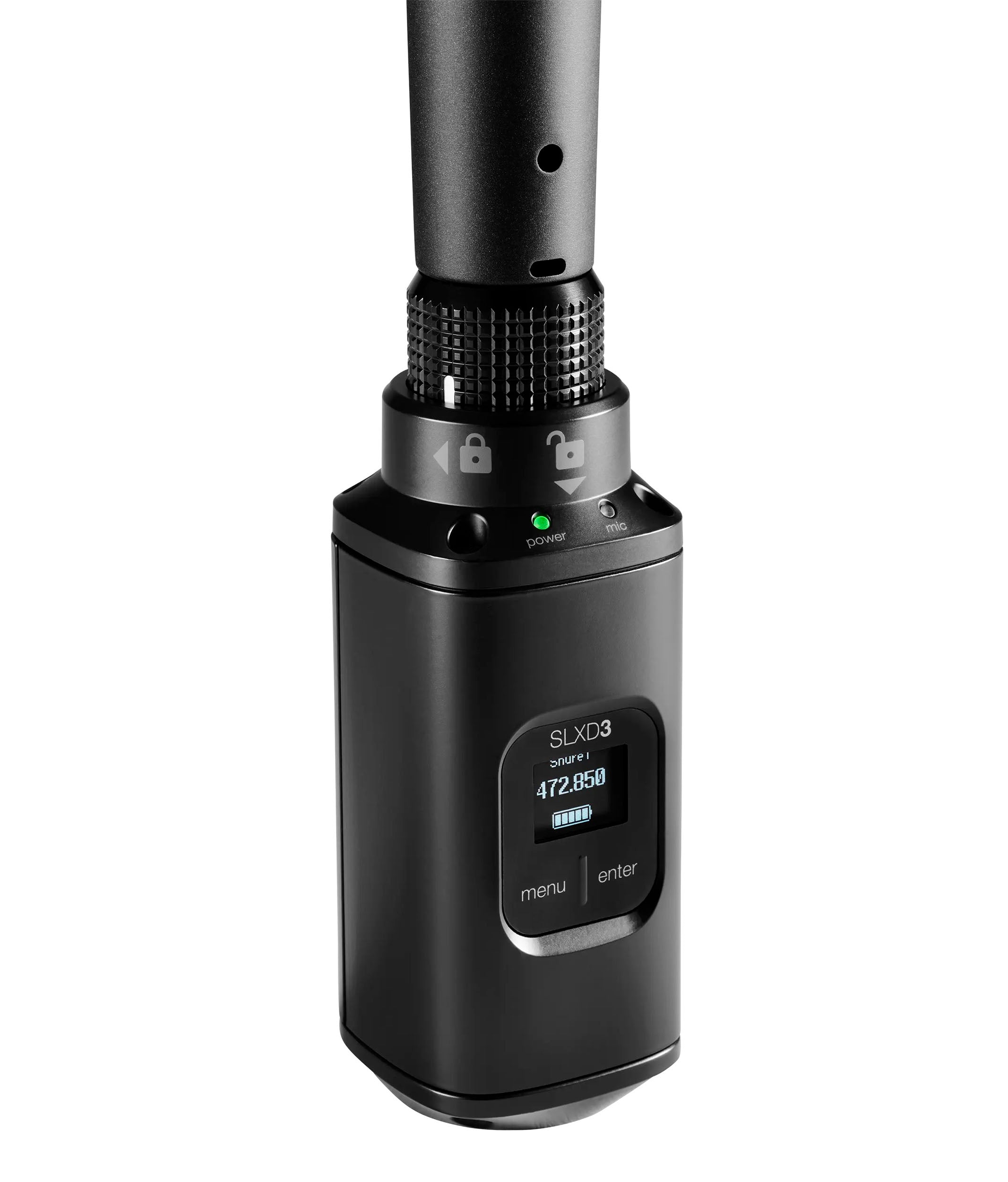 Shure SLXD3 Plug-On Digital Wireless Transmitter with XLR Connector by Shure