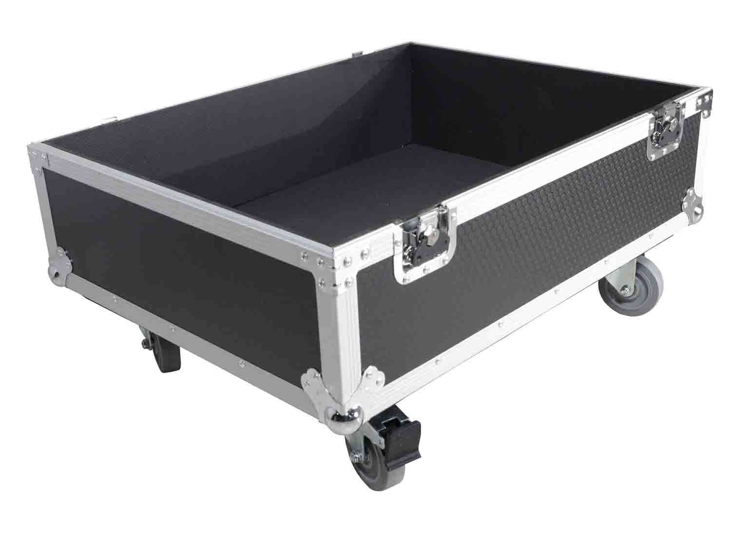 ProX XS-292922SPW, Universal Flight Case for Dual Line Array Speakers with Caster Wheels - Hollywood DJ