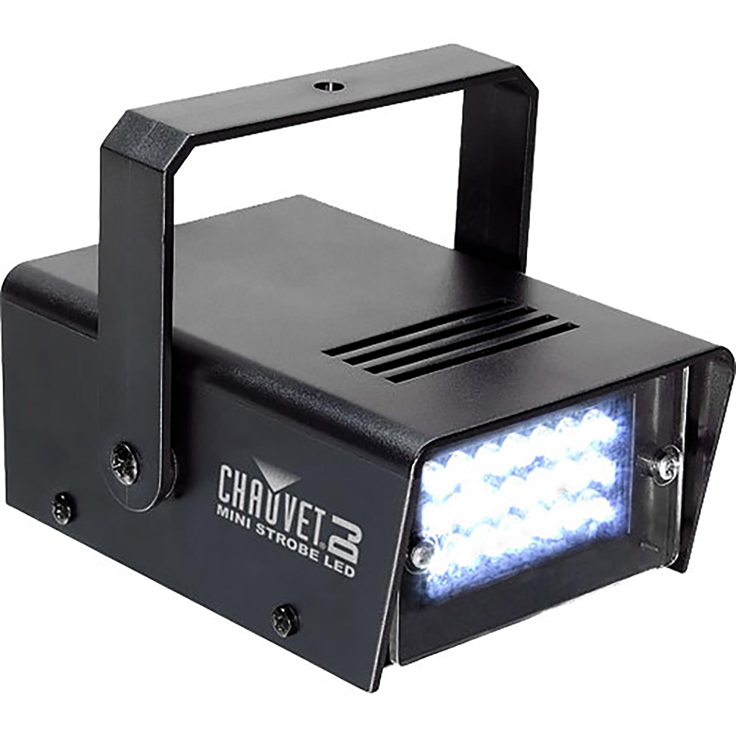 Chauvet DJ MINISTROBELED Mini Strobe LED Compact Strobe Light/Party Light | Laser & Strobe Effects by Chauvet DJ