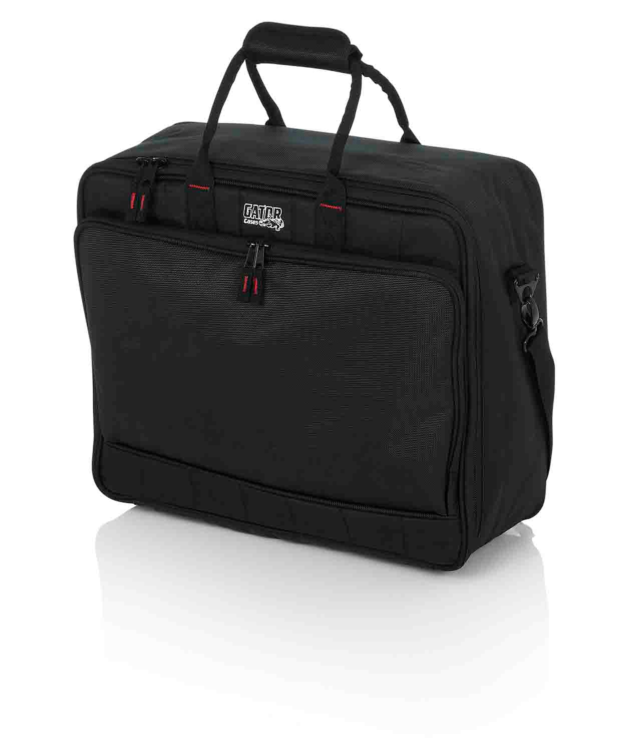 Gator Cases G-MIXERBAG-1815 Nylon DJ Mixer and DJ Equipment Bag - 18″ X 15″ X 6.5″ - Hollywood DJ