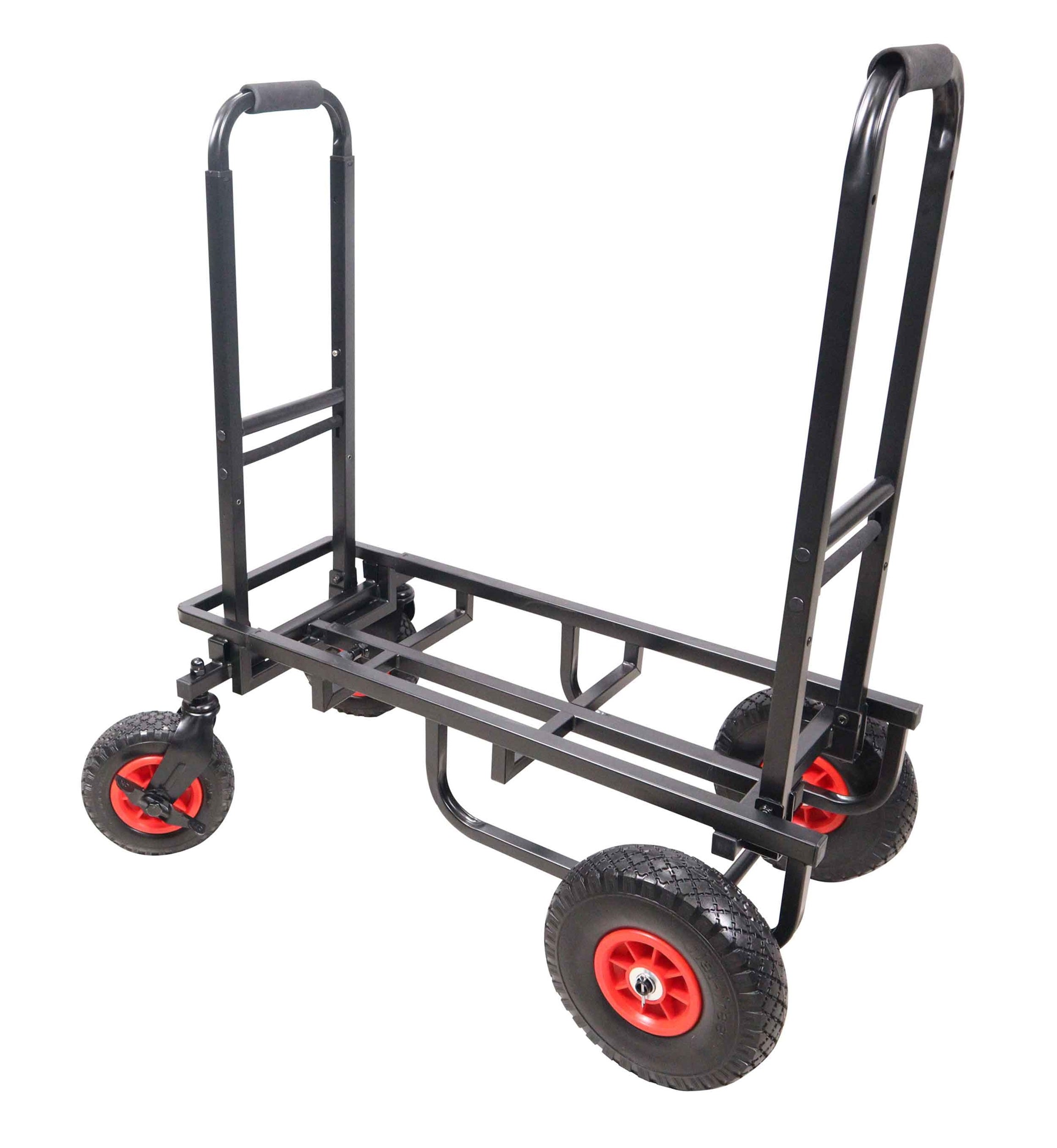 ProX X-ROLLNRUN Folding 8-in-1 Multi-Cart Rolling Utility, Dolly Height Adjustable Rolling Hand Truck by ProX Cases