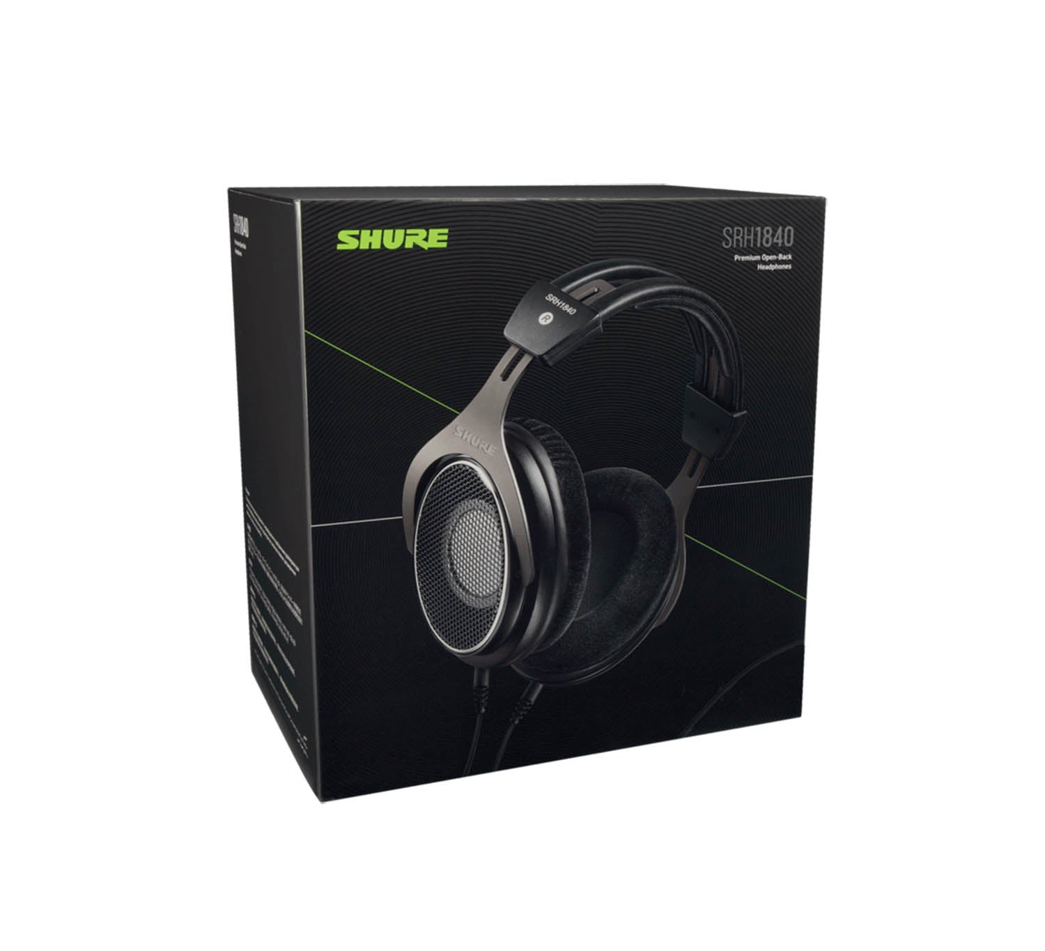 Shure SRH1840-BK Professional Open Back Headphones - Black - Hollywood DJ