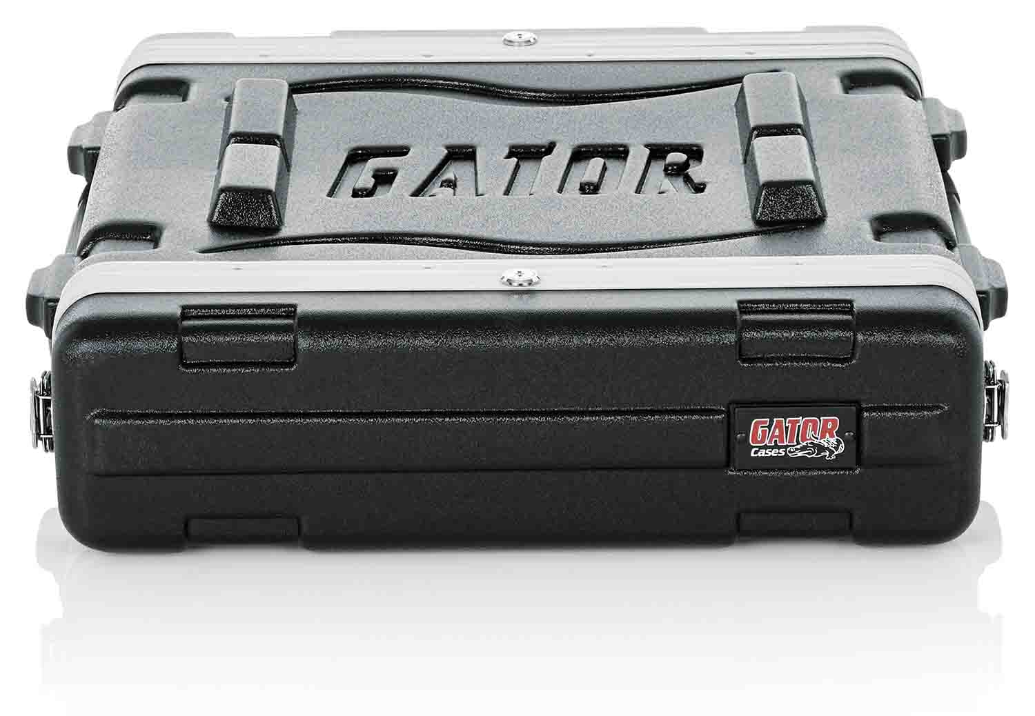 Gator Cases GR-2L Standard Molded 2U Audio Rack Case 19″ Deep - Hollywood DJ