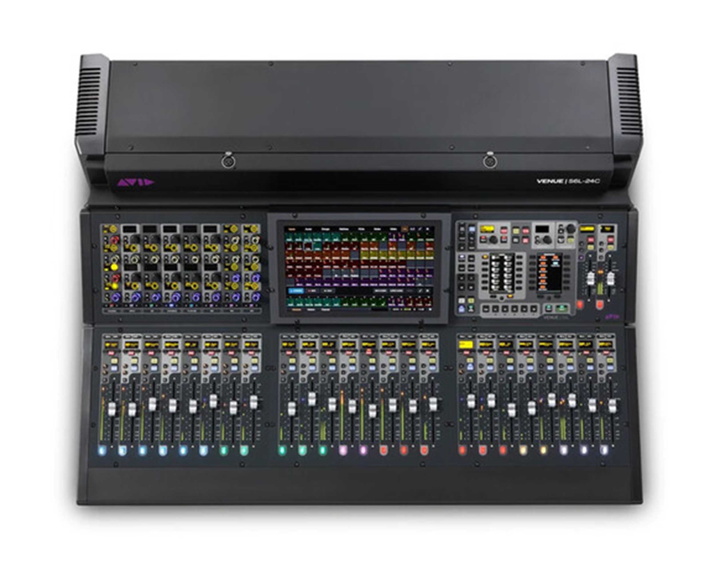 Avid VENUE S6L-24C Control Surface, with 3 Year Avid Advantage Elite Live , Support Avid