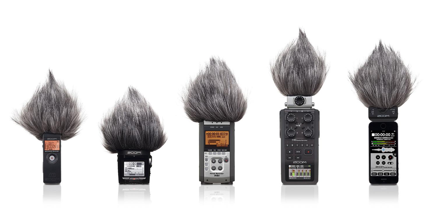 Zoom WSU-1 Universal Windscreen Reduce Wind Noise Zoom