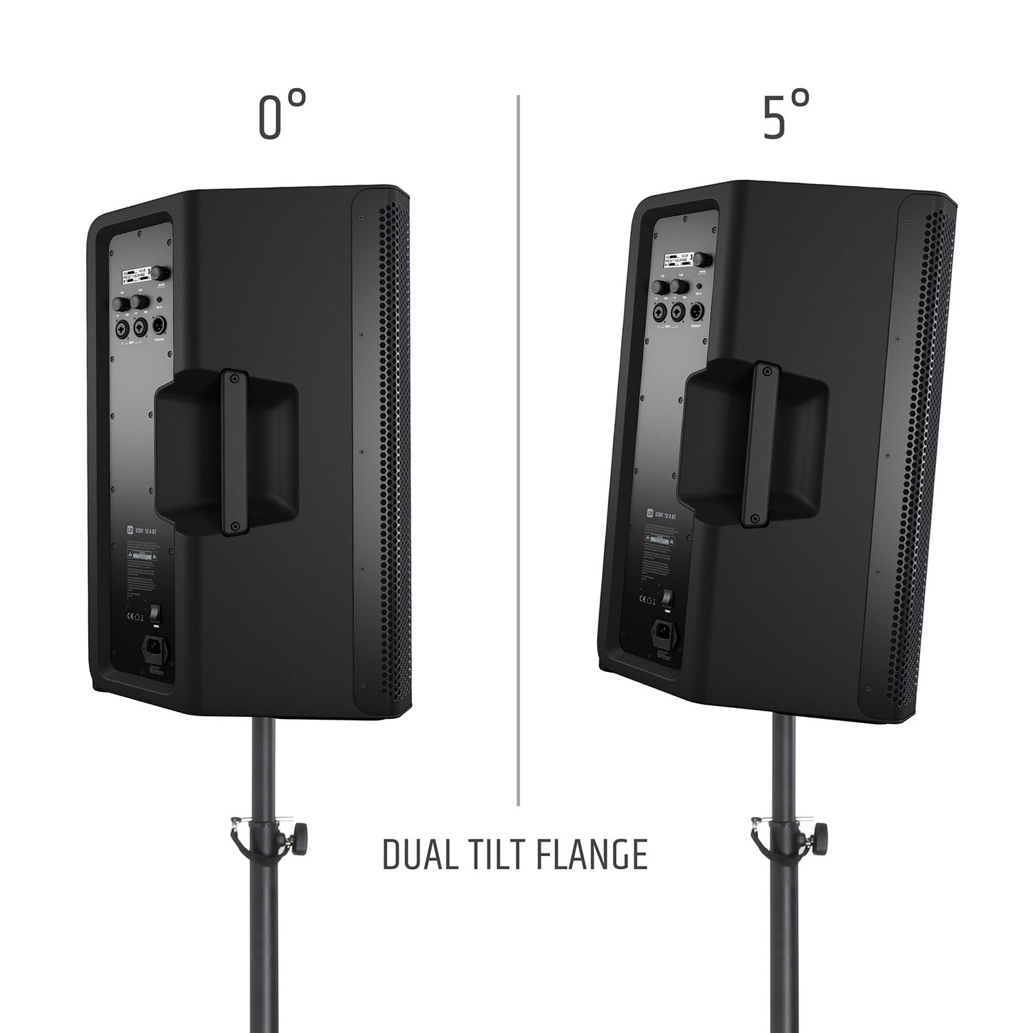 LD System ICOA12ABT, 12 - Inches Active Coaxial PA Speaker With Bluetooth - Hollywood DJ