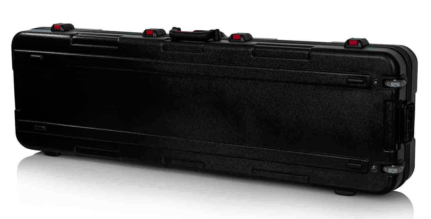 Gator Cases GTSA-KEY88SL Keyboard Case for Slim 88-note Keyboards with Wheels - Hollywood DJ