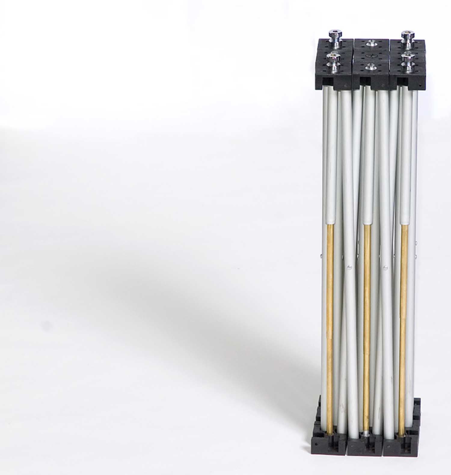 IntelliStage IS4X4X8, 8 Inches High Riser for 4FT x 4FT Square Stage Platform - Hollywood DJ