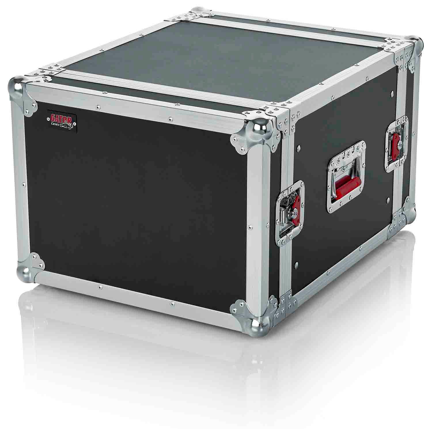 Gator Cases G-TOUR 8U, 8U Standard Road Rack Case - Hollywood DJ