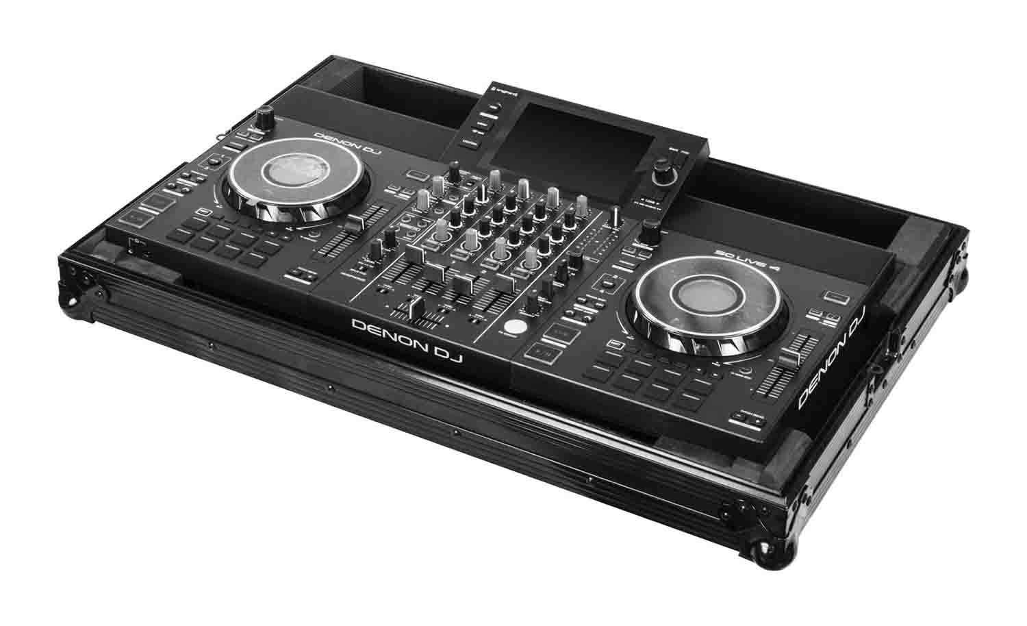 B-Stock: Odyssey FZSCLIVE4BLM DJ Flight Case for Denon DJ SC LIVE 4 Black Label - Hollywood DJ