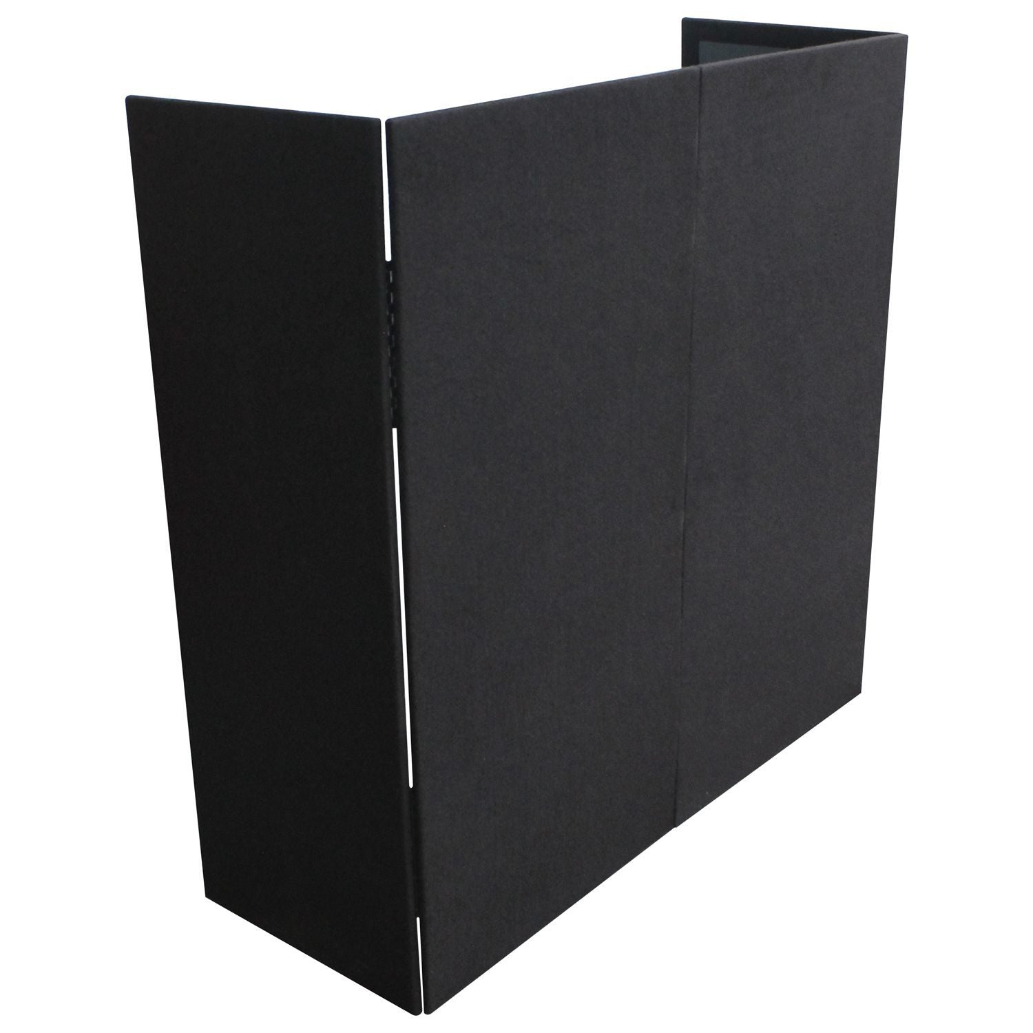 Open Box: Odyssey CF4848, 48″ Wide x 48″ All-Black Pro DJ Facade - Hollywood DJ