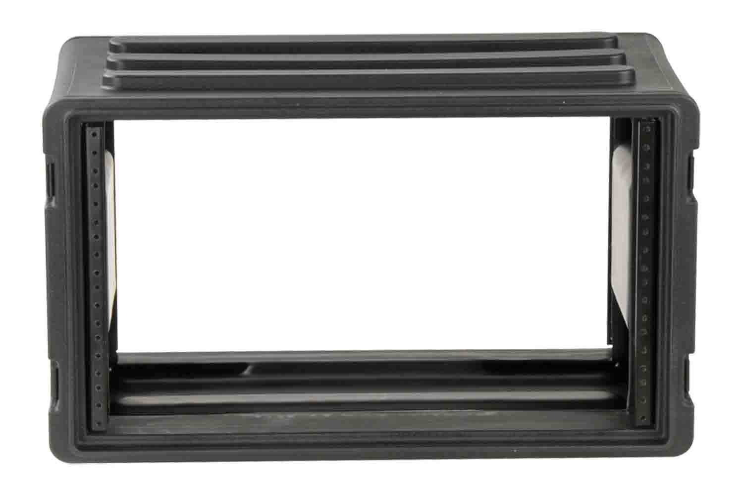 SKB Cases 1SKB-R6S Roto Molded Shallow 6U Rack Case - Hollywood DJ