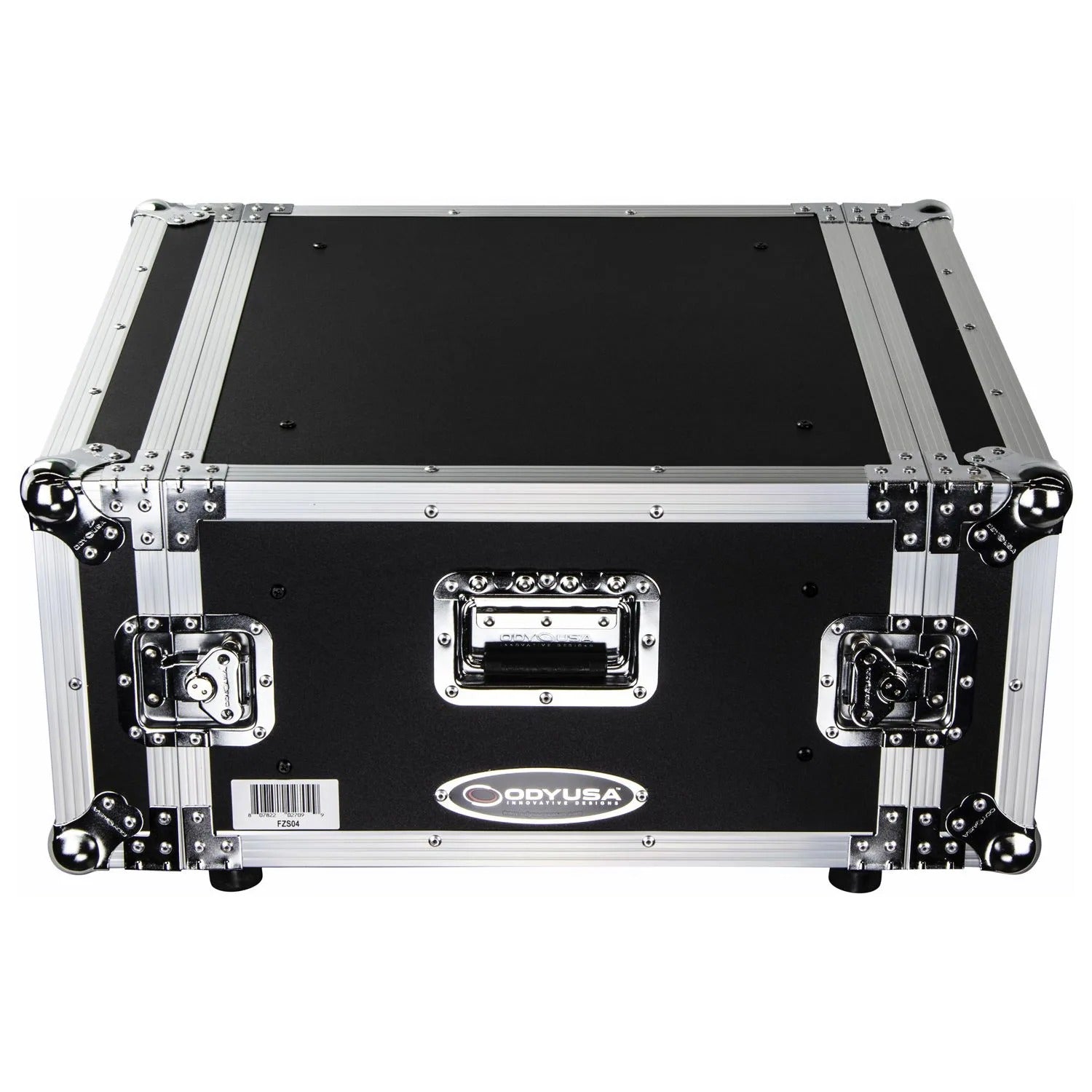 Odyssey FZS04, 4U Shock Mount Rack Flight Case - Hollywood DJ