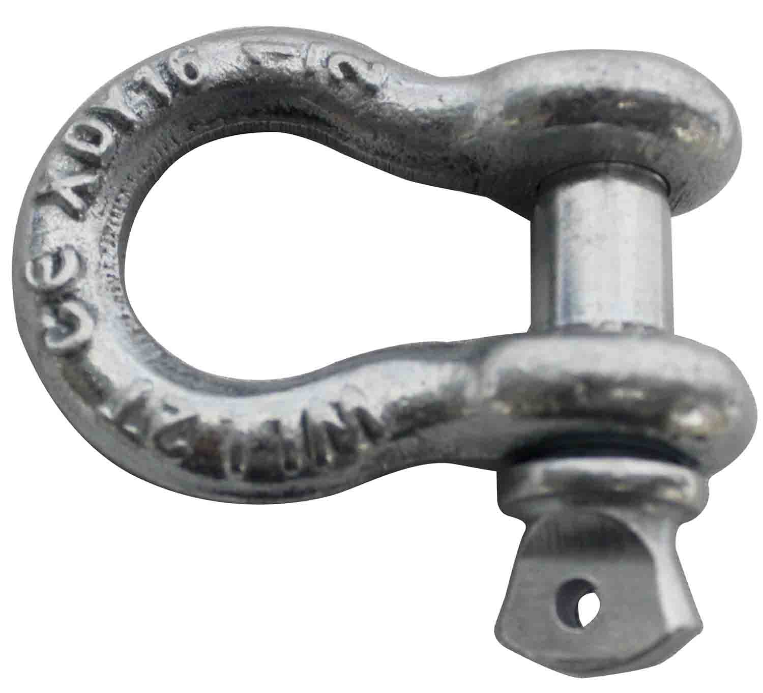 ProX XT-USHACKLE 2 Ton 1/2" Galvanized Screw Pin Anchor Shackle - Hollywood DJ