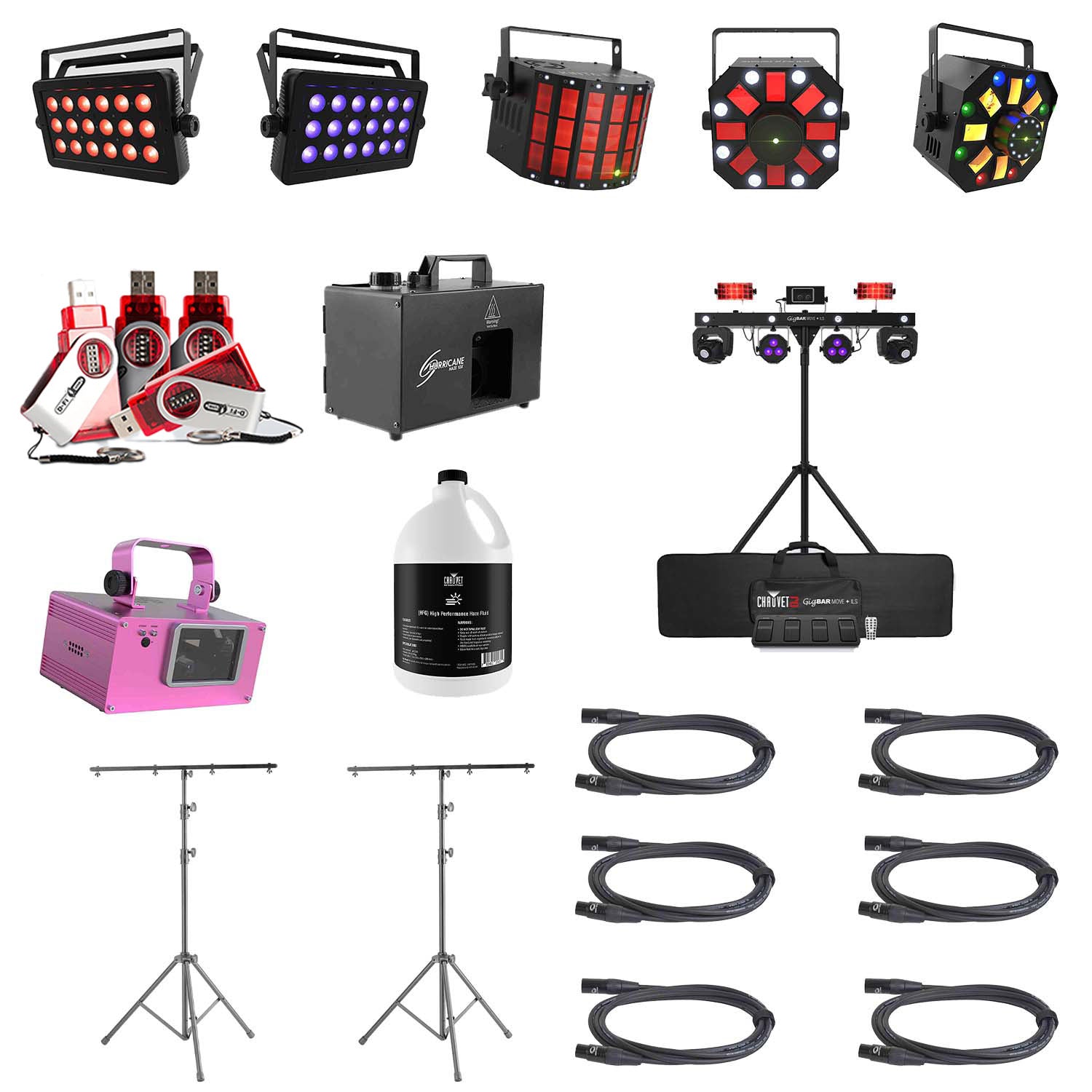 Chauvet ILS Club FX Package Deal - Hollywood DJ