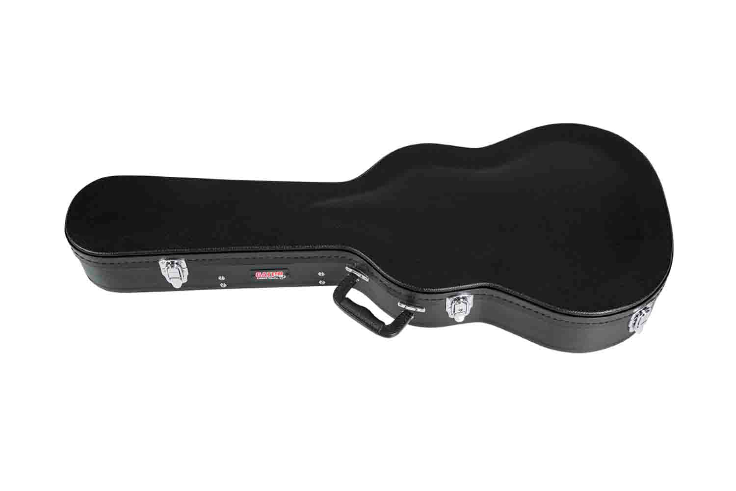 Gator Cases GWE-LPS-BLK Hard-Shell Wood Case for Single-Cutaway Guitars - Hollywood DJ