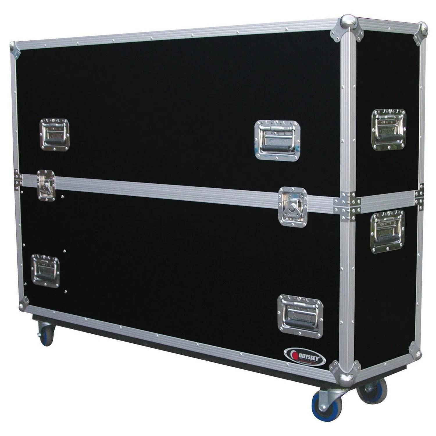 Odyssey FZPLASMA50W, 50″ Flat Screen Monitor Flight Case With Wheels - Hollywood DJ