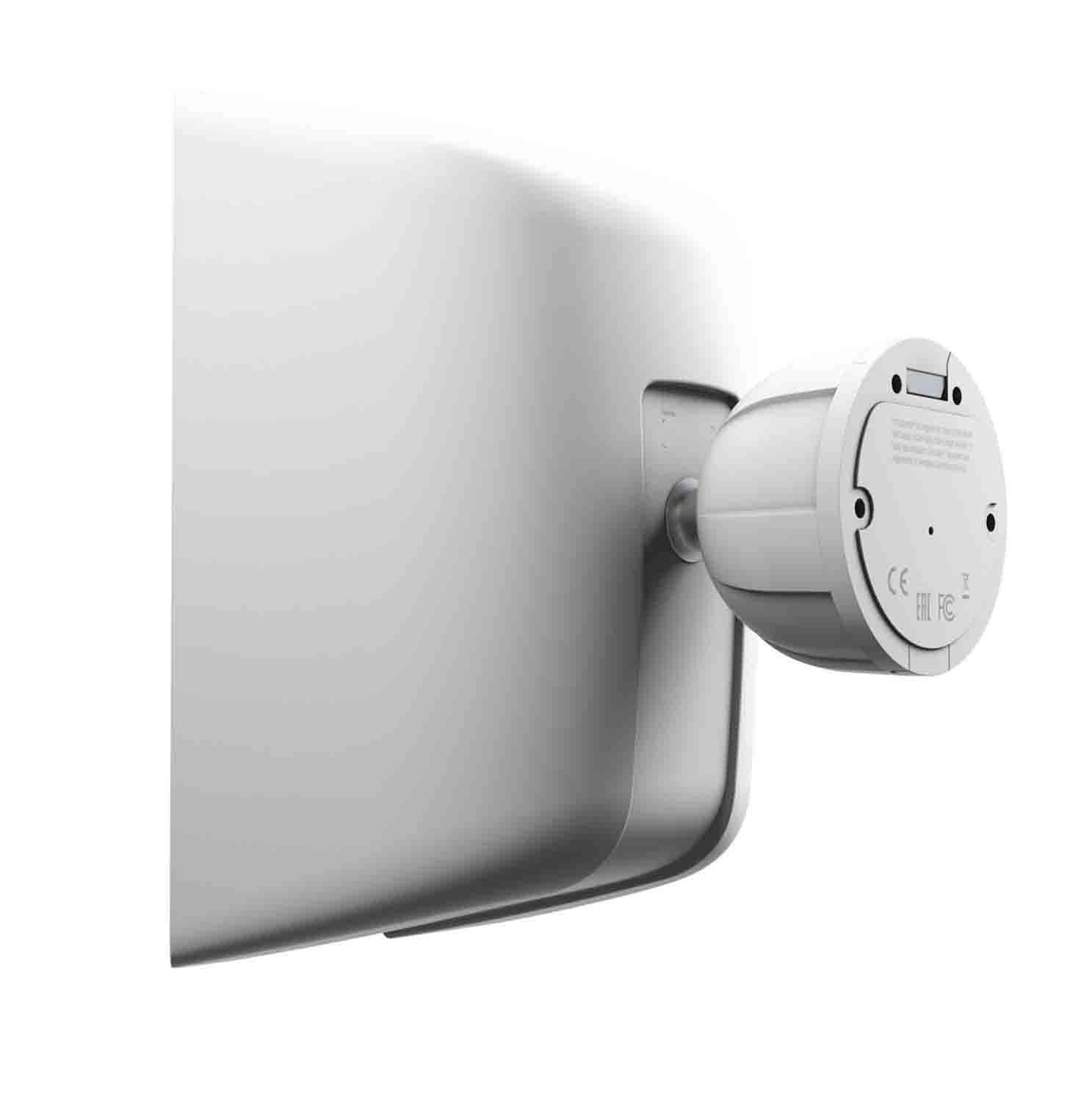 LD Systems DQOR 5 W, 5" Two-Way Passive In/Out Door Installation Loudspeaker 8 Ohm - White, Pair - Hollywood DJ