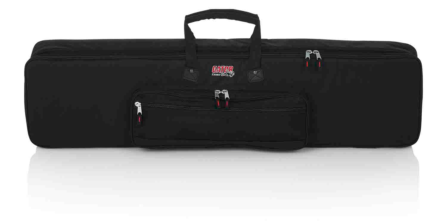 Gator Cases GKB-76 SLIM DJ Gig Bag for Most Slim Model 76 Note Keyboards - Hollywood DJ