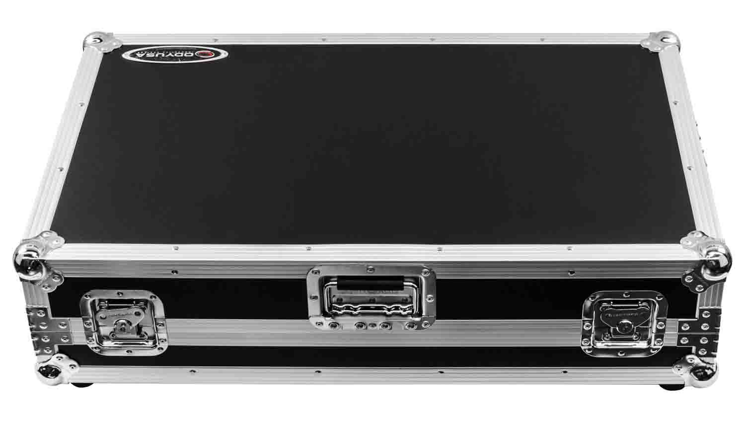 Odyssey FZGSDDJREV7W Glide Style Flight Case for Pioneer DDJ-REV7 Controller with Wheels and Laptop Platform - Hollywood DJ