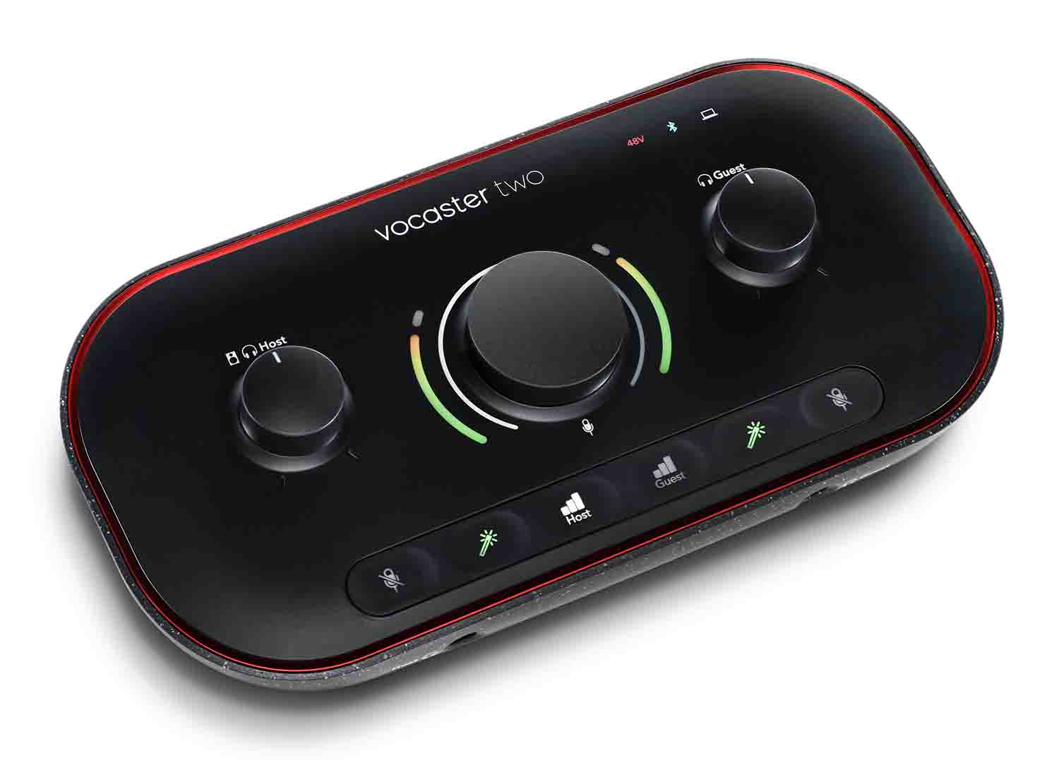 Focusrite Vocaster Two Studio 1-Person Podcasting Kit - Hollywood DJ