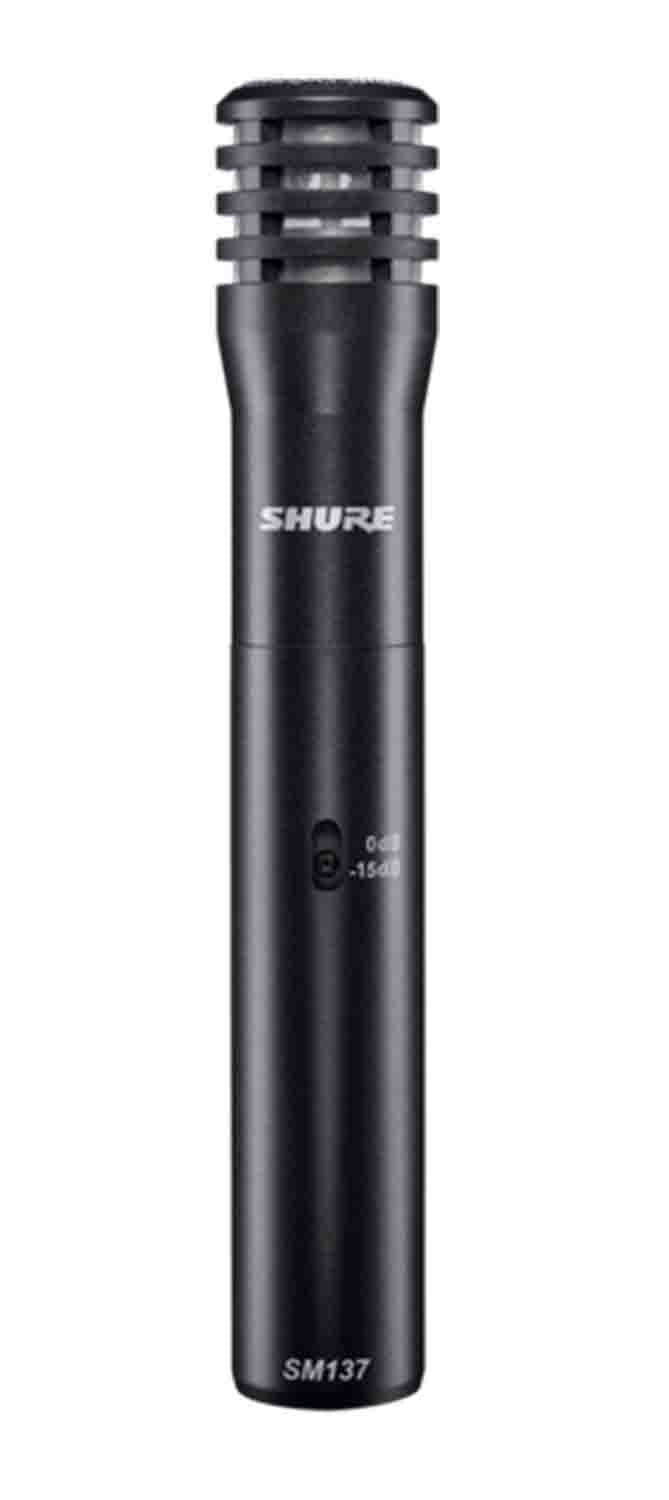 Shure SM137-LC Professional Instrument Condenser Microphone - Hollywood DJ
