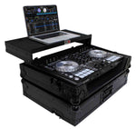 ProX XS-DDJSR2LTBL LED Flight-Road Case for Pioneer DDJ-SR2 Digital Controller with Laptop Shelf & LED Kit - Hollywood DJ