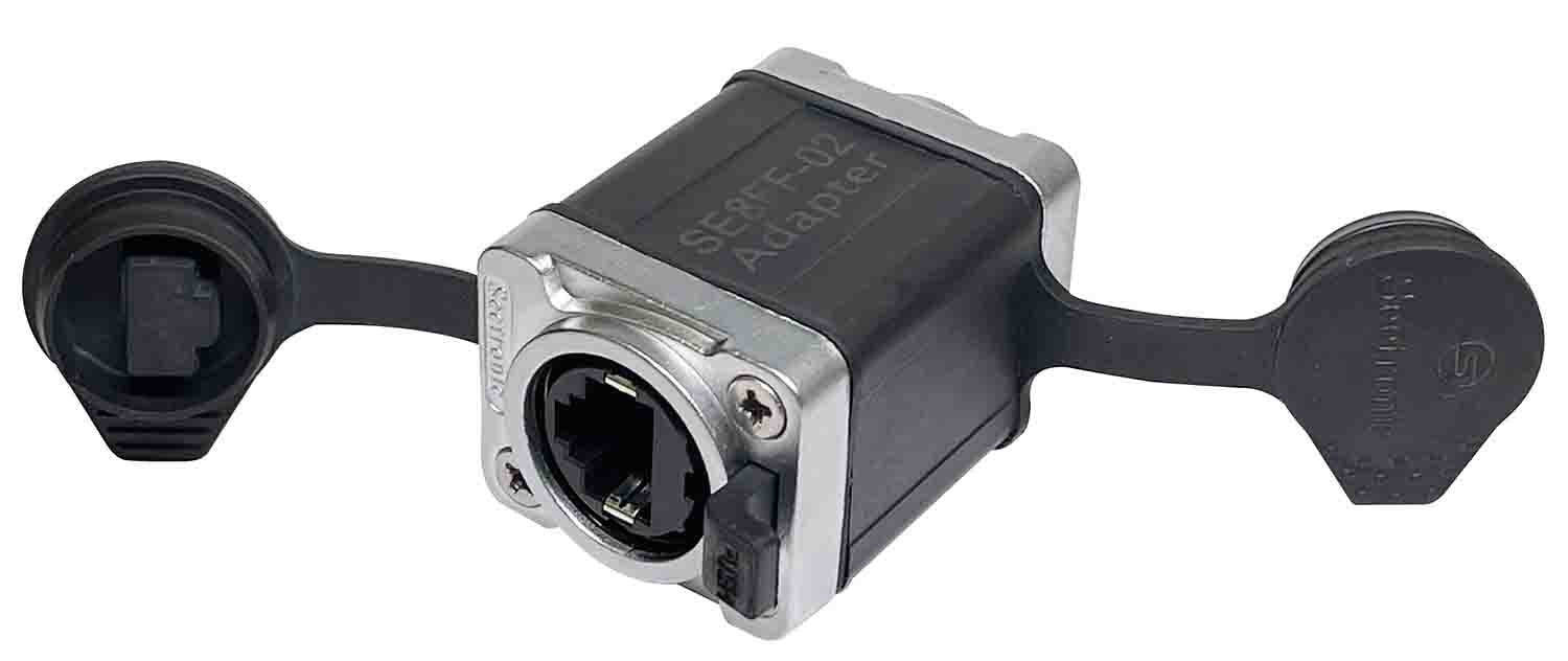 Prox XC-SE8FF-02 Professional Military Tactical RJ45 Ethernet Coupler IP65 Waterproof - Hollywood DJ