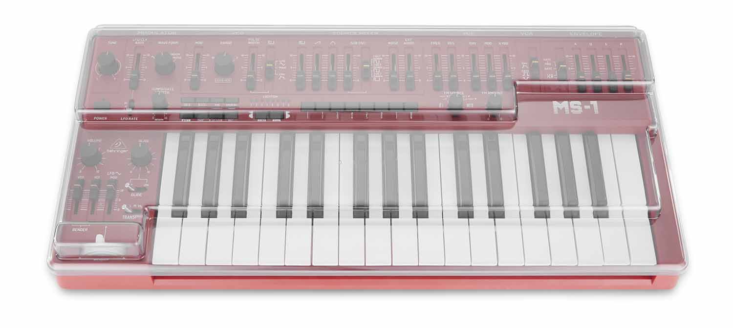 Decksaver DS-PC-MS1 Protection Cover for Behringer MS-1 Synthesizer Decksaver