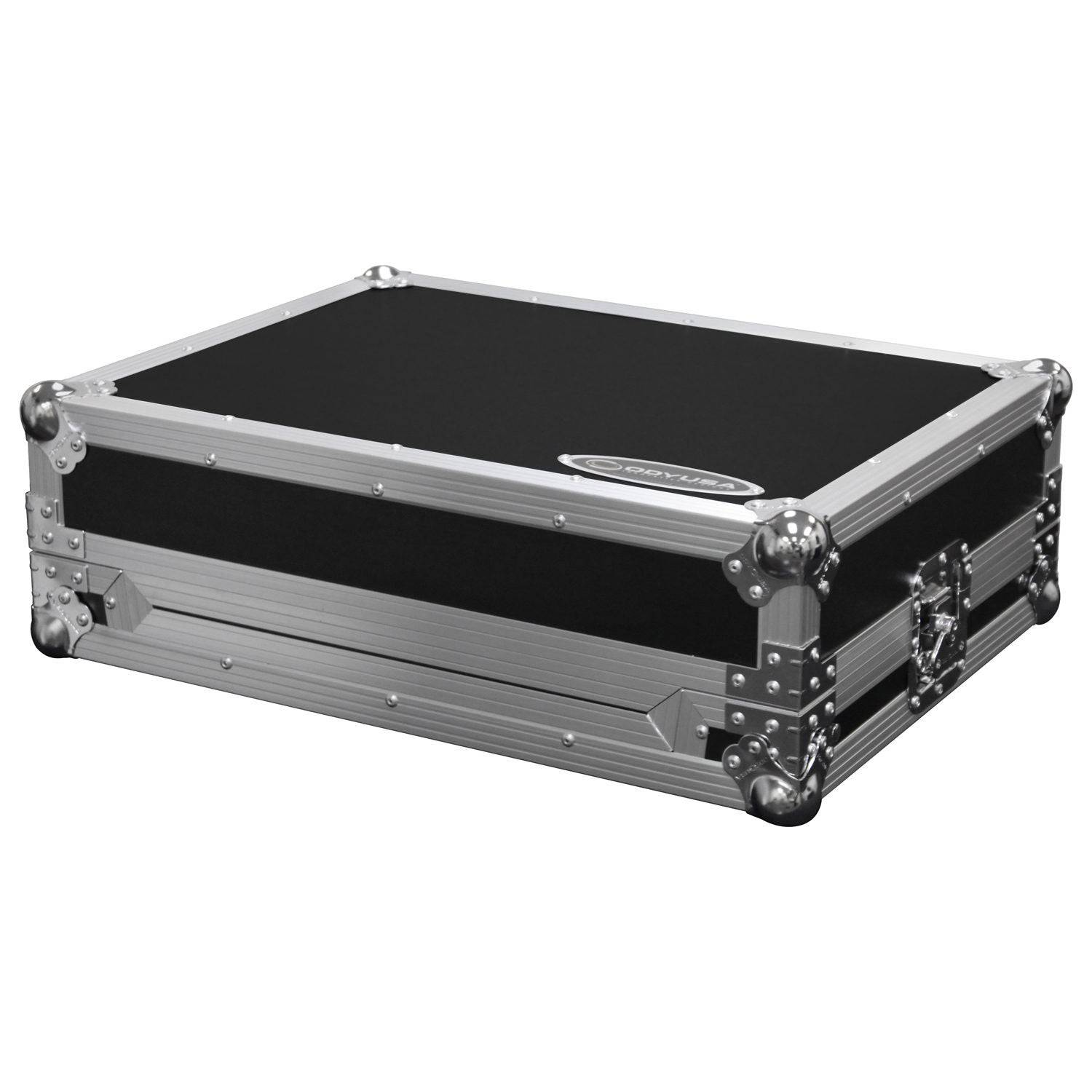 Odyssey FZGSDJC1 Universal Small / Medium Size DJ Controller Flight Case with Glide Platform - Hollywood DJ