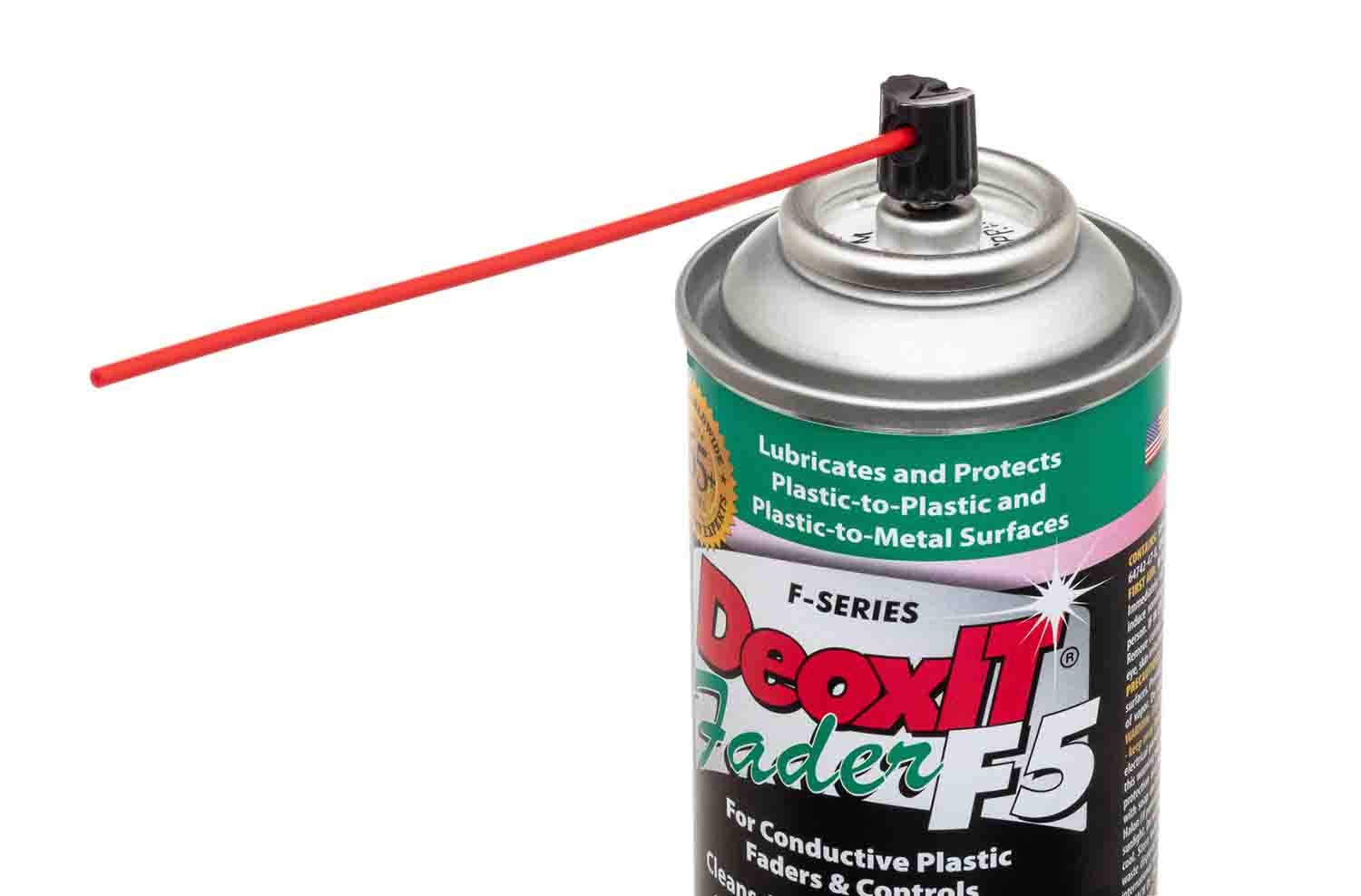 Hosa F5S-H6 CAIG DeoxIT FaderLube 5% Spray, 5 oz - Hollywood DJ