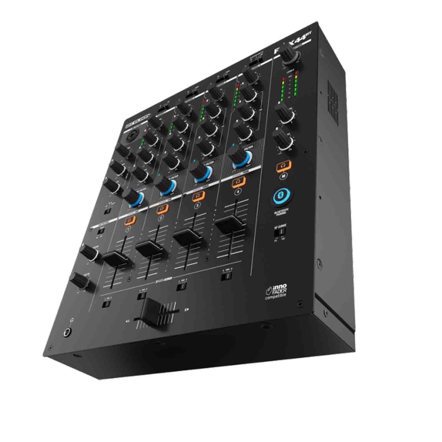 Reloop RMX-44BT 4-Channel Bluetooth Club DJ Mixer - Hollywood DJ