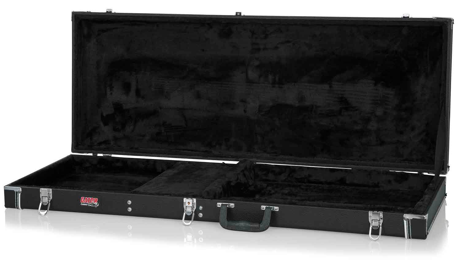 Gator Cases GW-JAG Deluxe Wood Case for Jaguar Style Guitar - Hollywood DJ
