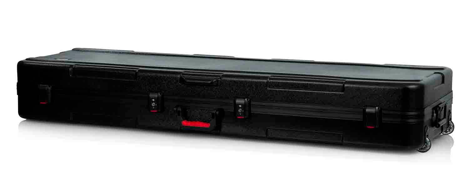 Gator Cases GTSA-KEY88 Keyboard Case for 88-note Keyboards with Wheels - Hollywood DJ