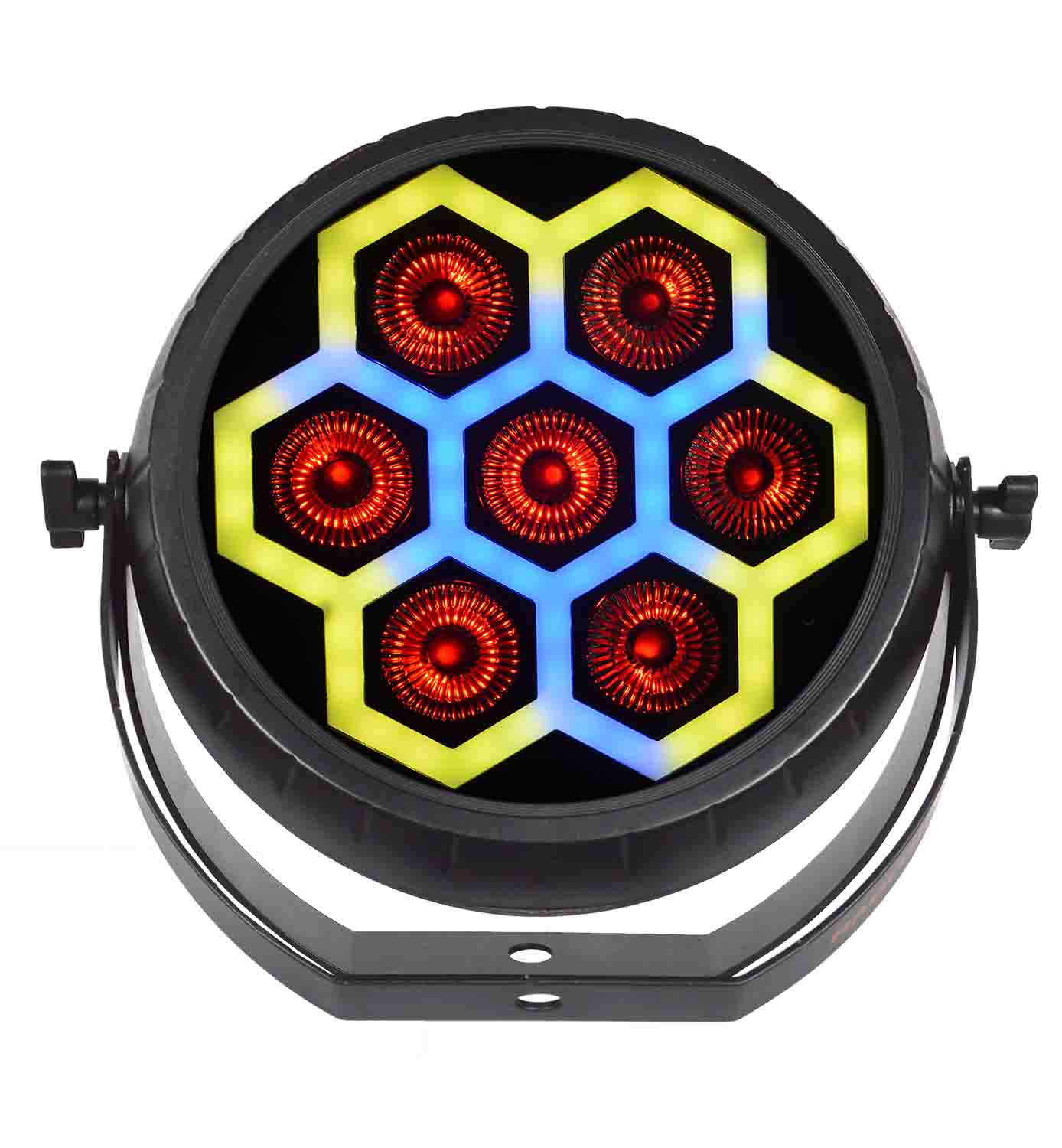 JMAZ JZ1030 Radiant Par TRON7 RGBAW+UV LED Effect Wash Light - Hollywood DJ