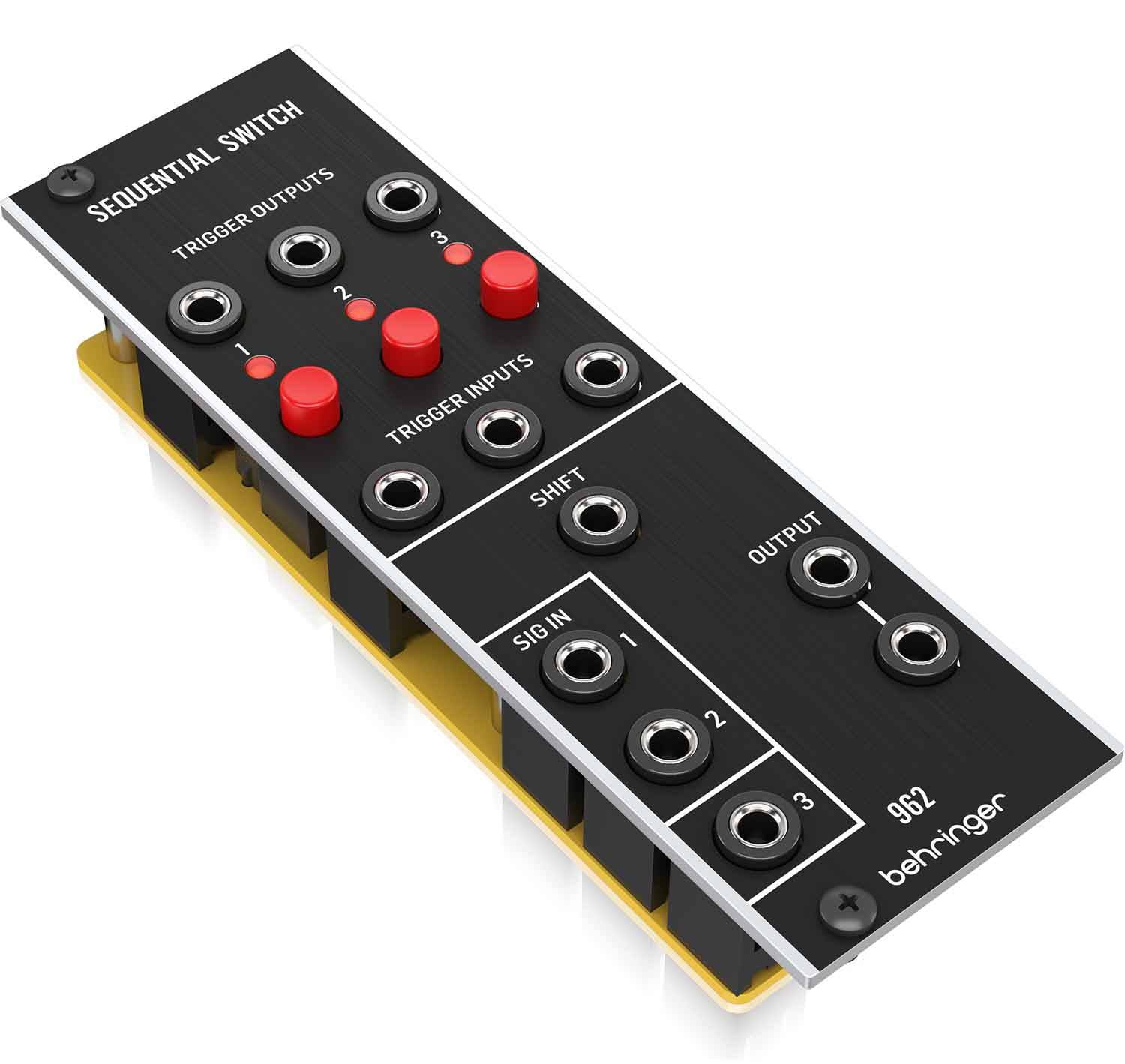 Behringer 962 SEQUENTIAL SWITCH Legendary Analog CV Multiplexer Module for Eurorack - Hollywood DJ