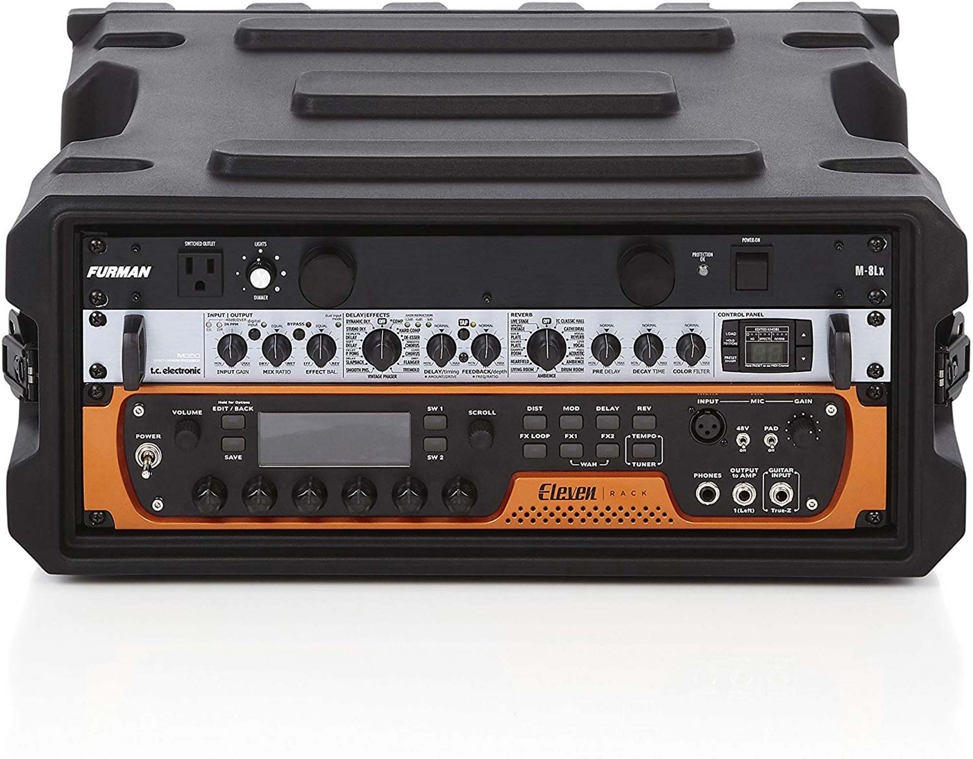 Gator Cases G-PRO-4U-19 Pro Series 4U, 19″ Deep Molded Audio Rack Case - Hollywood DJ