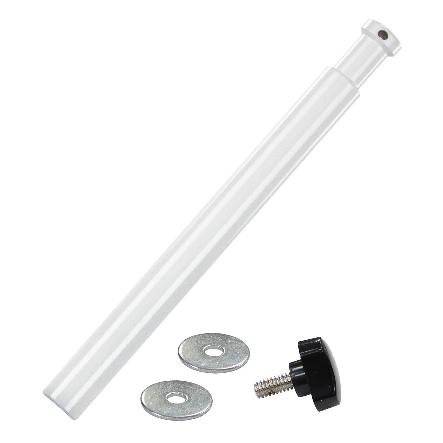 Odyssey PBBABYPIN9WHT, Long 5/8″ Baby Pin Majestic Photo Booth Mount - 9'', White - Hollywood DJ