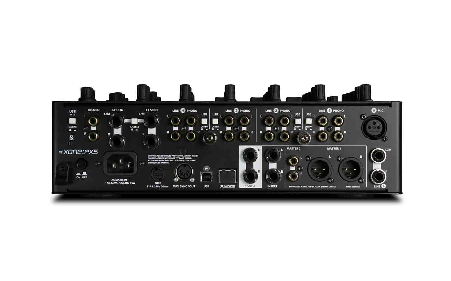 Allen & Heath XONE:PX5, 4+1 DJ Performance Mixer - Hollywood DJ