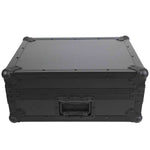ProX T-TTBL Flight Case for Turntable with Foam Kit - Black on Black - Hollywood DJ
