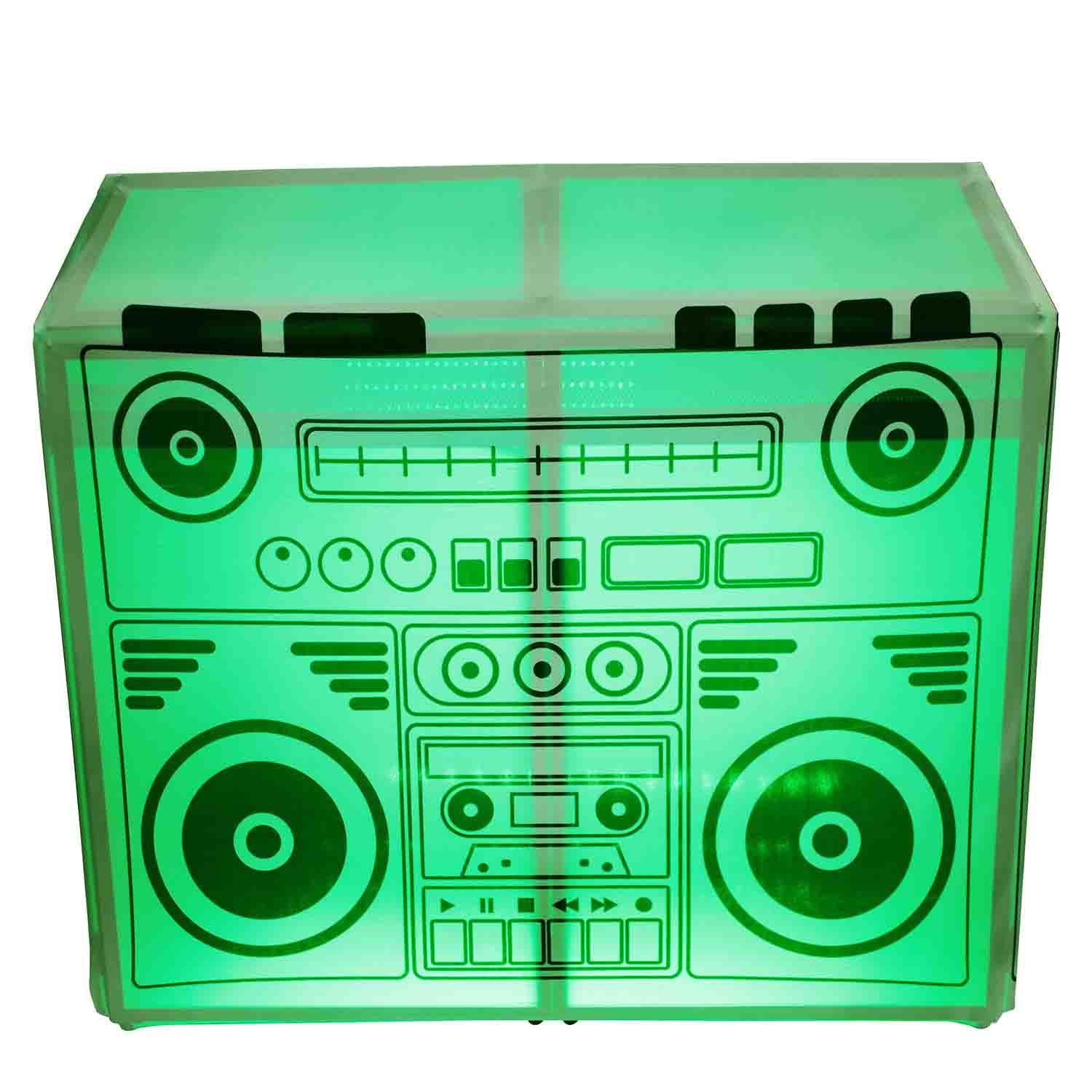 ProX XF-MESA SWBBOX Boombox Decorative Scrim for ProX XF-MESA MK2 Facade - Hollywood DJ