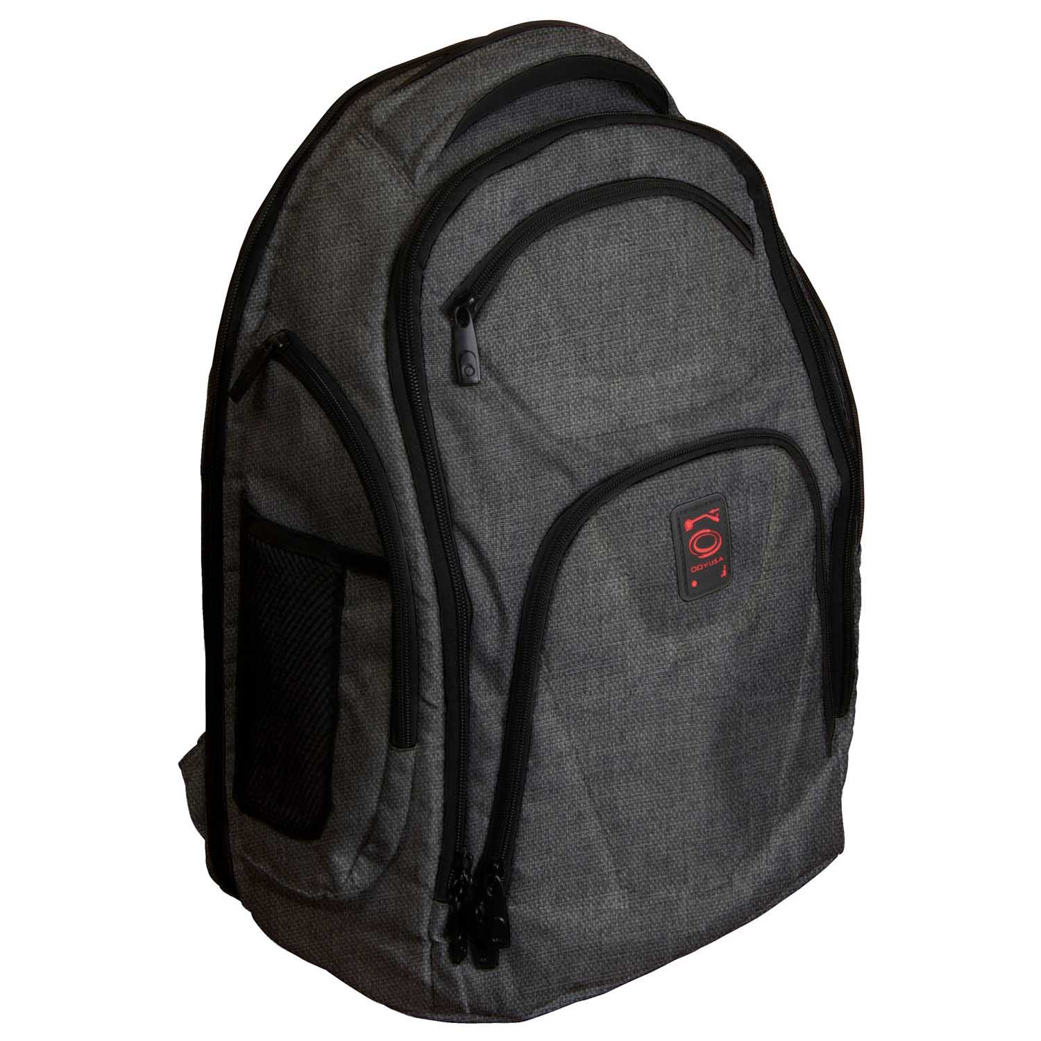 Odyssey BPBACKTRAKXLG Backtrak XL DJ Backpack - Gray - Hollywood DJ