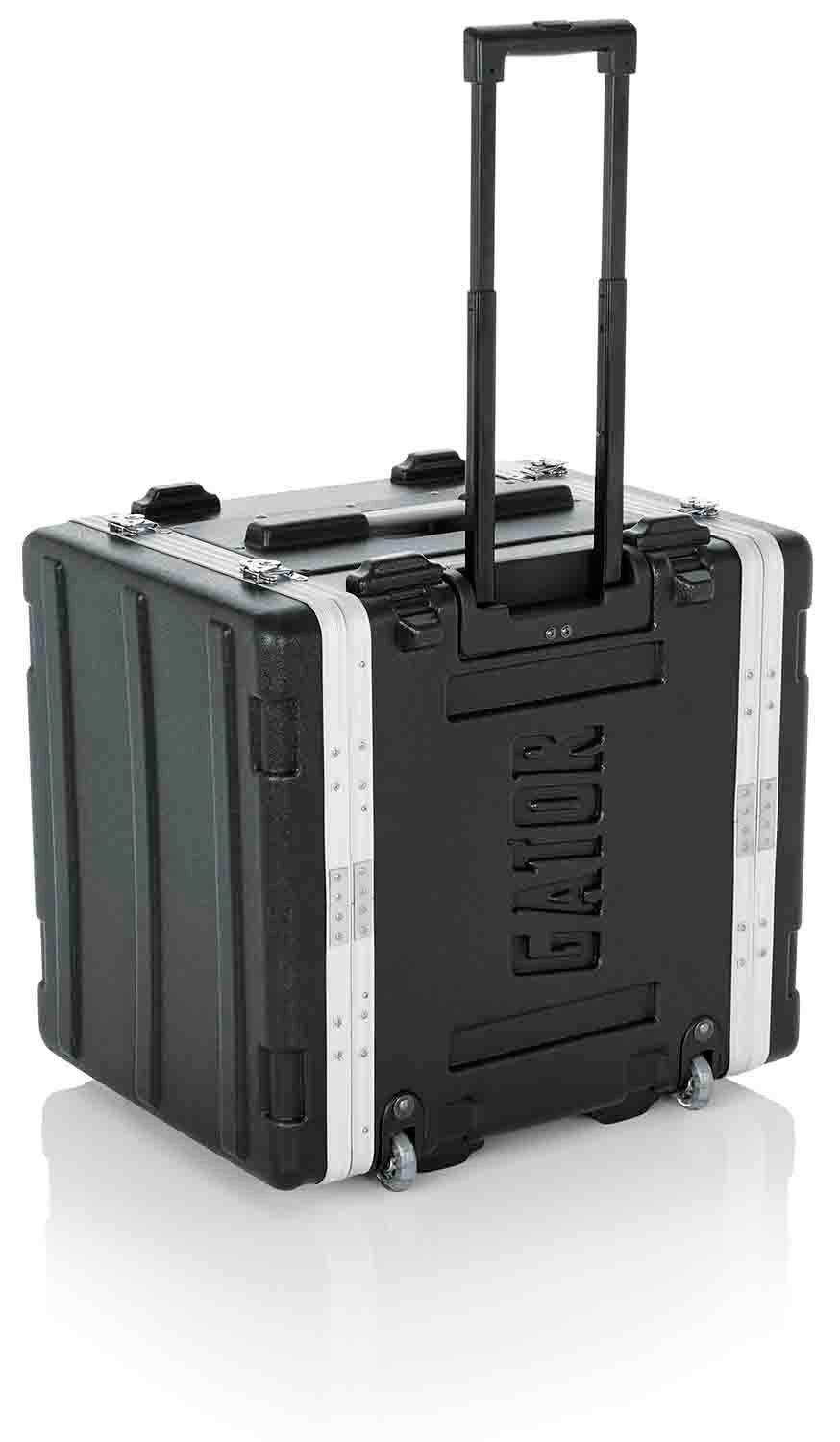 Gator Cases GRR-8PL-US Powered Rolling Molded 8U Rack Case - Hollywood DJ