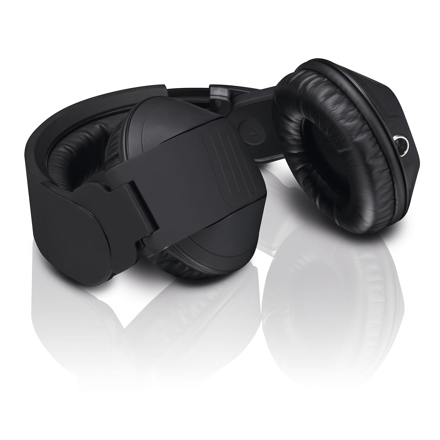 Reloop RHP-20-KNIGHT Professional Premium DJ And Studio Headphones - Black - Hollywood DJ