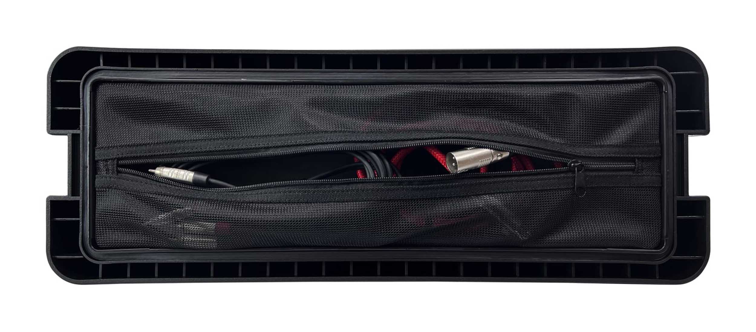 Odyssey VR3SMIC4ZP, Watertight 3U Rack Case with 4 Microphone Compartments Odyssey