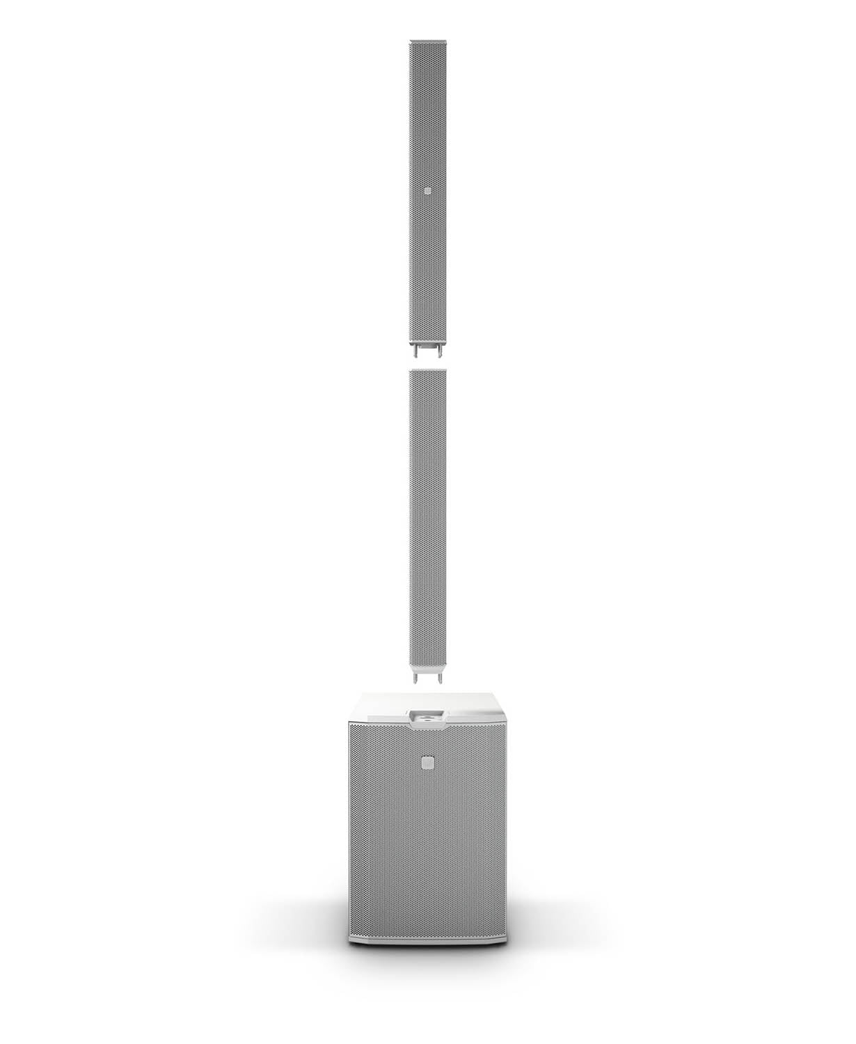 LD System MAUI 44 G2 W Cardioid Powered Column Loudspeaker - White - Hollywood DJ