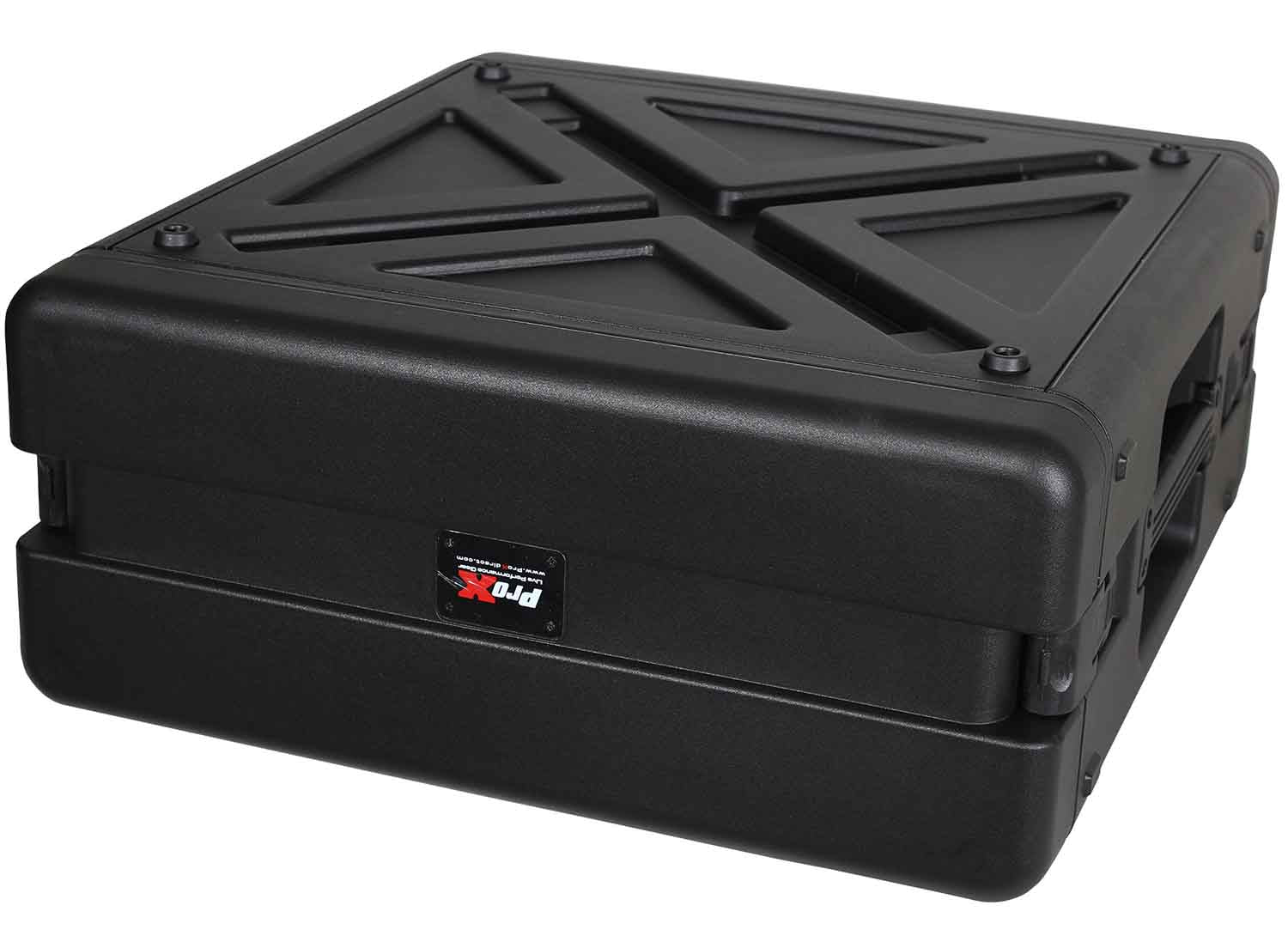 ProX XM-4U VaultX 4U Rack Air-tight, Water-sealed ABS Case - Hollywood DJ