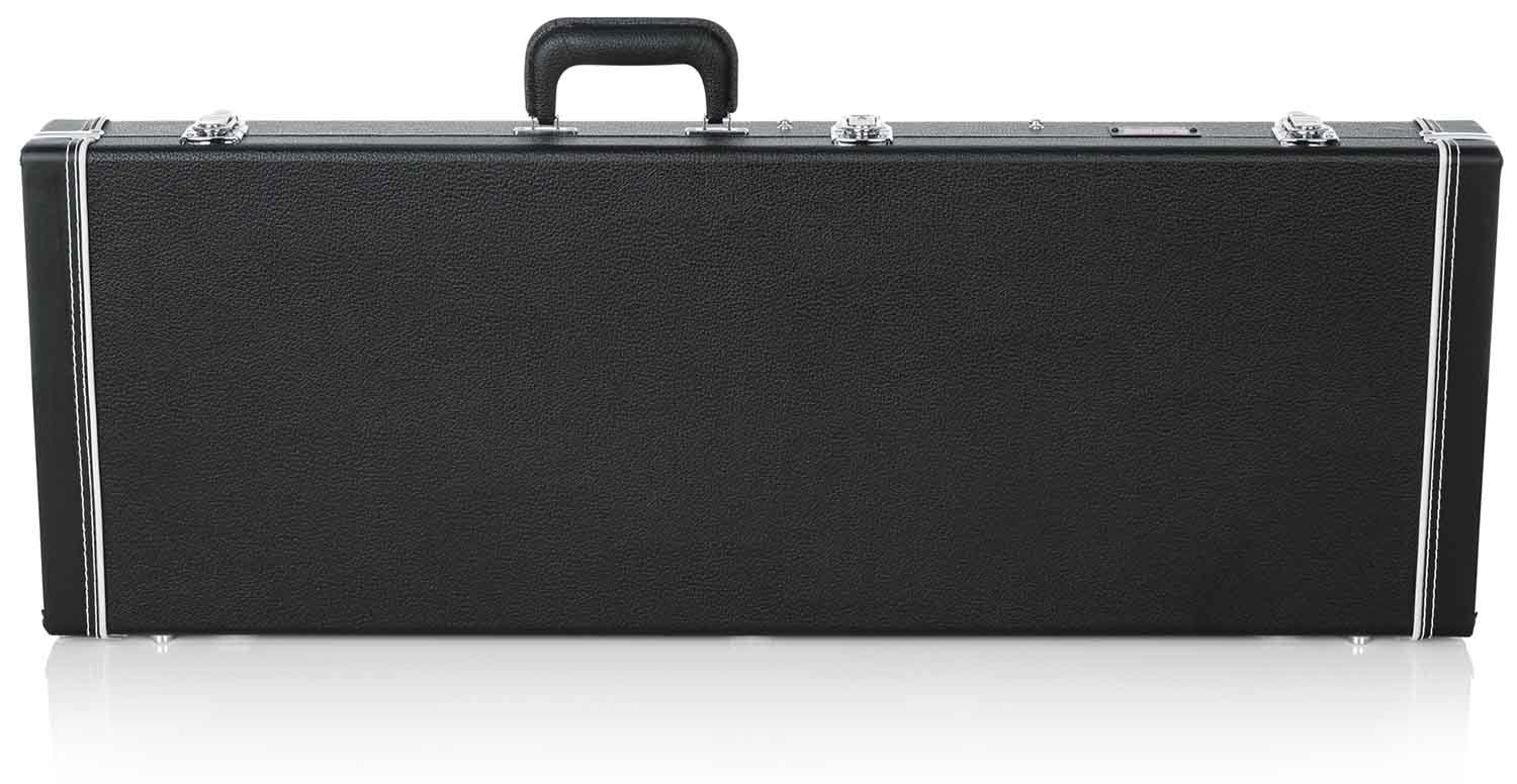 Gator Cases GW-ELECTRIC Deluxe Wood Case for Electric Guitars - Black - Hollywood DJ
