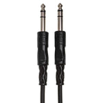 Hosa CSS-105 Balanced Interconnect Cable 1/4 in TRS to Same - 5 Feet - Hollywood DJ