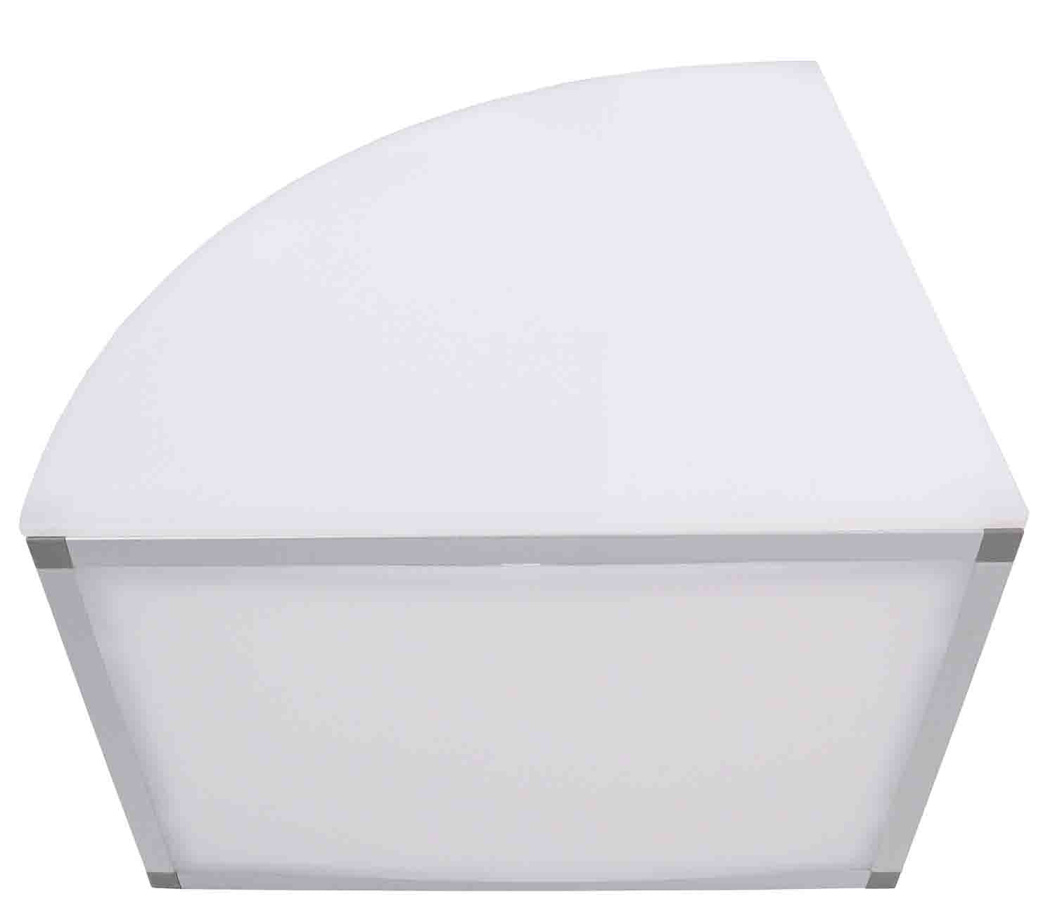 ProX XSA-2X2-16QR LUMOSTAGE™ 16-inch 2x2 ft Quarter Round Acrylic Stage Platform - Hollywood DJ